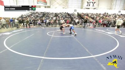 132 lbs Champ. Round 1 - Kaden Chamberlin, Journeymen Wrestling Club vs Jakai Jones, Club Not Listed