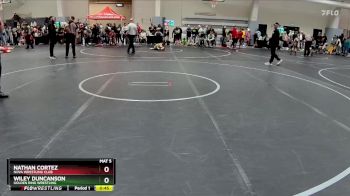 65 lbs Quarterfinal - Nathan Cortez, NOVA Wrestling Club vs Wiley Duncanson, Golden Ring Wrestling