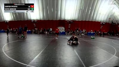 120 lbs Quarters & Wb (16 Team) - Carter Pfouts, Savannah-Maysville A vs Koye Gericke, Waukee Warriors