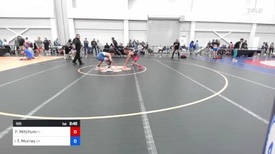 126 lbs 1/4 Final - Fredrick Mitchum, Florida vs Ty Murray, Georgia