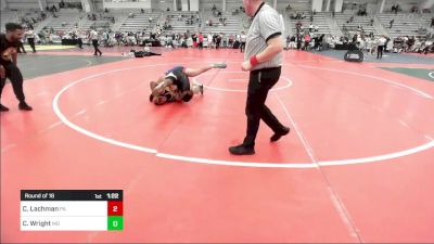 220 lbs Round Of 16 - Calvin Lachman, PA vs Camren Wright, MD