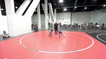 46 lbs Quarterfinal - Meleah Banegas, Savage House WC vs Luke Olivas, Hemet Youth WC