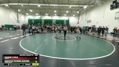 106B Round 2 - Brekkun Hansen-Gunter, Green River vs Sammie Cyrus, Dubois