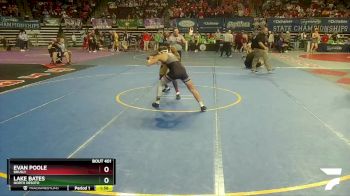 D 2 175 lbs Semifinal - Lake Bates, North DeSoto vs Evan Poole, Brusly