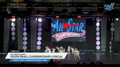 No Limits Dance - Youth Small Contemporary/Lyrical [2025 Youth - Contemporary/Lyrical - Small Day 1] 2025 ASCS Dance Grand Nationals & Cheer Showdown