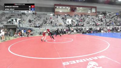 U23 Women - 62 lbs Cons. Round 3 - Aynslee Hester, WA vs April Kelly, SC