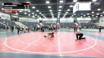 149 lbs Cons. Round 6 - Gatlin Tate, Montevallo vs Caiden Saavedra, Williams Baptist