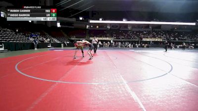 165 lbs Round Of 32 - Ruben Casner, Treasure Valley CC vs Diego Barron, Life