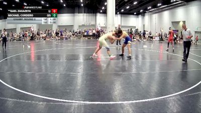 141 lbs Champ. Round 2 - **Gael Zagazeta, NC Jets vs Michael Cordero, GWA