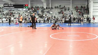 113 lbs Consi Of 32 #2 - Kenny Villon, FL vs Germaia Ewida, TN