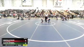 68 lbs Round 3 - Weston Eygnor, Club Not Listed vs Easton Warren, Cato Blue Devils Wrestling