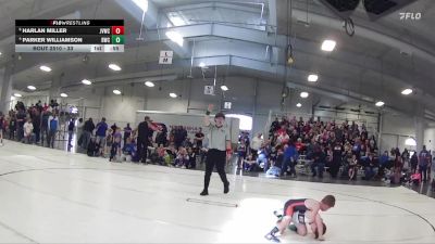 33 lbs Quarterfinal - Harlan Miller, Jr. Viking Wrestling Club vs Parker Williamson, Beatrice Wrestling Club