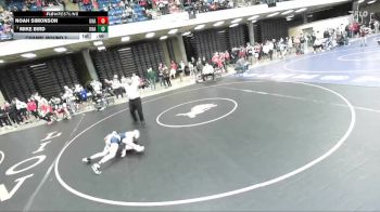 101 lbs Champ. Round 2 - Mike Bird, Unattached vs Noah Simonson, Unattached