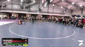 138 lbs Cons. Round 2 - Dillon Hasty, Bar None Wrestling vs Amori Smith, 484 Scrap