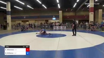 53 kg Consolation - Emma Albanese, Legends Of Gold Las Vegas vs Bella Williams, Husky Wrestling Club