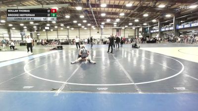 107 lbs Consi Of 64 #2 - Nollan Thomas, CT vs Brooke Heffernan, CT