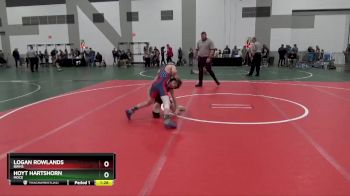 80 lbs Quarterfinal - Logan Rowlands, BWHS vs Hoyt Hartshorn, MOCE