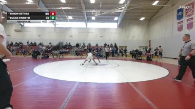 175 lbs Semifinal - Lucas Parietti, Wyoming Seminary vs Simon Bethea, William Penn Charter School