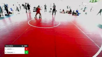 123 lbs Consolation - Leilani Lazaro, California Grapplers vs Desiree Vasquez, SGV Stampede