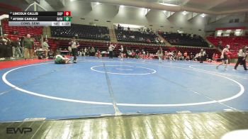 126 lbs Cons. Semi - Lincoln Callis, SAND SPRINGS vs Ayden Carlile, CATOOSA