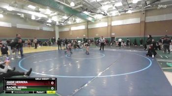 110 lbs Champ. Round 2 - Rachel Sierra, Canyon Springs vs Angie Herrera, Montclair