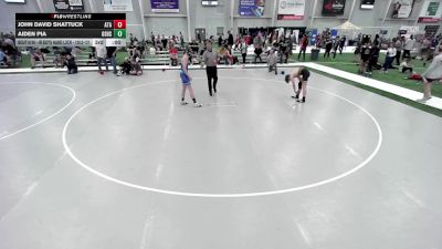 JR BOYS HARD LUCK - 131-131.4 Champ. Round 2 - Cael Lyons, Sterling Elite vs Don O'Kelley, Van Buren High School Wrestling