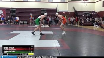 160 lbs Cons. Round 1 - Alex Machin, Osage vs Cade Stout, Prairie, Cedar Rapids