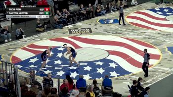 Champ. Round 1 - Thor Fish, Hot Springs vs Paxton Nedved, Mount Vernon/Plankinton/Corsica-Stickney