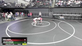 123 lbs Cons. Round 1 - Rios Aaron, Granger High School vs Steven Strong, Springville High School