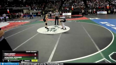 Champ. Round 1 - Montana Howard, Elkhorn Valley Girls vs Miah Kenny, Northwest Girls