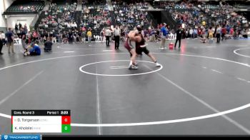 141 lbs Cons. Round 3 - Denim Torgerson, Colorado Mesa University vs Kavika Aholelei, Hastings (Neb.)