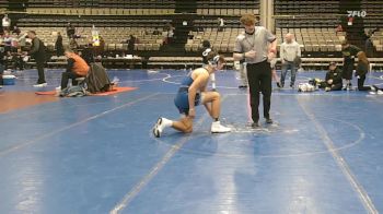 161 lbs Rr Rnd 4 - Paul Mosier, Dark Horse - MSE vs Greyson Delatush, Triumph Blue - MSE