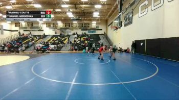 190 lbs Cons. Round 3 - Mathieu Coutts, Lewisville Marcus vs Samuel Nersesyan, Prosper Rock Hill