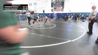 170 lbs 3rd Place Match - Katherine Herrera, La Habra vs Michael Uselding, El Toro