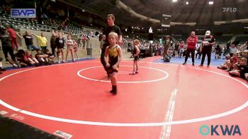 43 lbs Rr Rnd 1 - Remi Norrell, Firebird Elite vs Hudson Holderman, Collinsville Cardinal Youth Wrestling