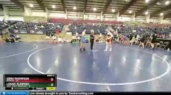 175 lbs Round 1 (8 Team) - John Thompson, NEVADA2 vs Logan Alawneh, West Coast Wrestling