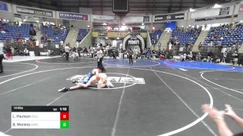 144 lbs Round Of 32 - Leo Paulson, Columbine HS vs Brandon Moreno, Garden City WC