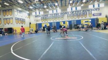 124 lbs 1st Place Match - Melissa Gallo, Gladiators vs Caly Rodriguez, Brandon