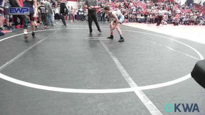 98 lbs Round Of 16 - Camden Runnels, Honey Badgers Wrestling Club vs Cale Mcgee, Team Nomad