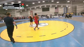 6 - 285 lbs 1st Place Match - Cole Leinberger, Thomas Dale vs Chris Funches, Grassfield