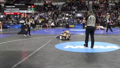 125 lbs Champ. Round 2 - Joziah Fry, JWU (Providence) vs Kaden Majcher, Lycoming