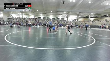 140 lbs Cons. Round 2 - Drake McGinnis, Cumberland Co Youth WC vs Alex Klemm, Wildcats Wrestling