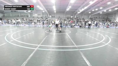 65 lbs Rr Rnd 1 - Vincenzo Destefano, All-American Wrestling Club Red vs Rowdy Haney, Team RJN