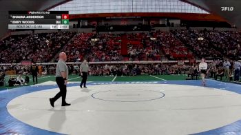 G 185 lbs 1st Place Match - Shauna Anderson, Thunder Ridge vs Emry Woods, Eagle