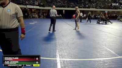 285 lbs Cons. Round 1 - Steven Flagg, Huntingdon vs Alex Jackson, Illinois Wesleyan