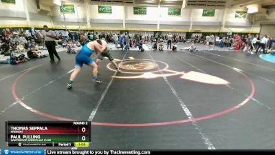 215 lbs Round 2 - Paul Pulling, Whitewood Wrestling Club vs Thomas Seppala, Madison