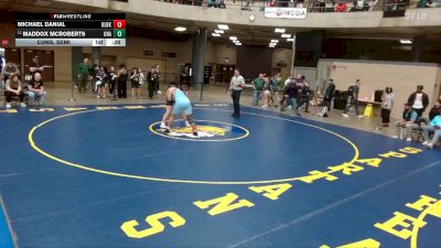 285 lbs Cons. Semi - Maddox McRoberts, Unattached vs Michael Danial, Unattached