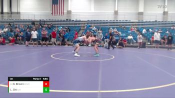 141 lbs Cons. Round 4 - Nolan Brown, River City Wrestling Club vs Logan Ott, Avon