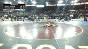 98 lbs 7th Place Match - Brannick Reyes, Blackfoot vs Kaynon Navarro, Nampa