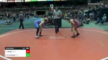 136 lbs Consolation - Lillian Valdez, Smash Gym vs Cheyenne Rose-Jimenez, BTS Tigers